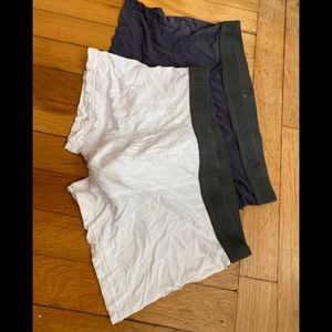 2 pairs modal boxer briefs size s